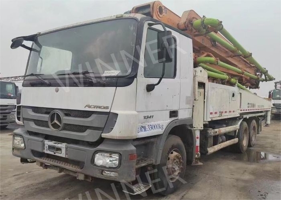 বুম ZLJ5339THB 47m 3 এক্সেল সহ 2012 ব্যবহৃত কংক্রিট পাম্প ট্রাক