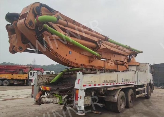 বুম ZLJ5339THB 47m 3 এক্সেল সহ 2012 ব্যবহৃত কংক্রিট পাম্প ট্রাক
