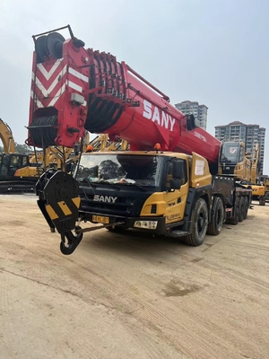 2019 সানি ব্যবহৃত মোবাইল ক্রেন ট্রাক 220T সেকেন্ড হ্যান্ড ট্রাক মাউন্ট করা ক্রেন