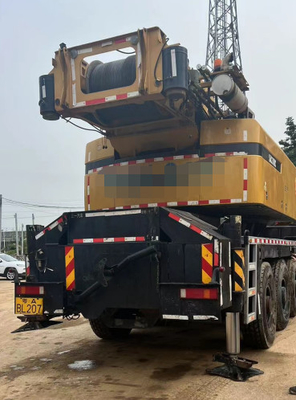 2019 সানি ব্যবহৃত মোবাইল ক্রেন ট্রাক 220T সেকেন্ড হ্যান্ড ট্রাক মাউন্ট করা ক্রেন