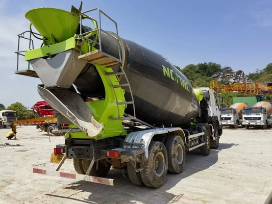 Zoomlion মিক্সার ট্রাক ব্যবহৃত সেকেন্ড হ্যান্ড কংক্রিট মিক্সার ট্রাক 2018 তৈরি